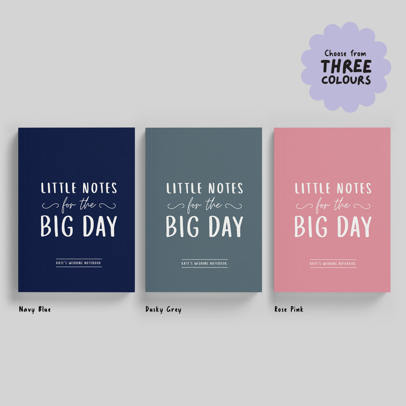 Little Notes for the Big Day Hardback Notebook (A5)