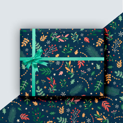 Illustrated Christmas Wrapping Paper
