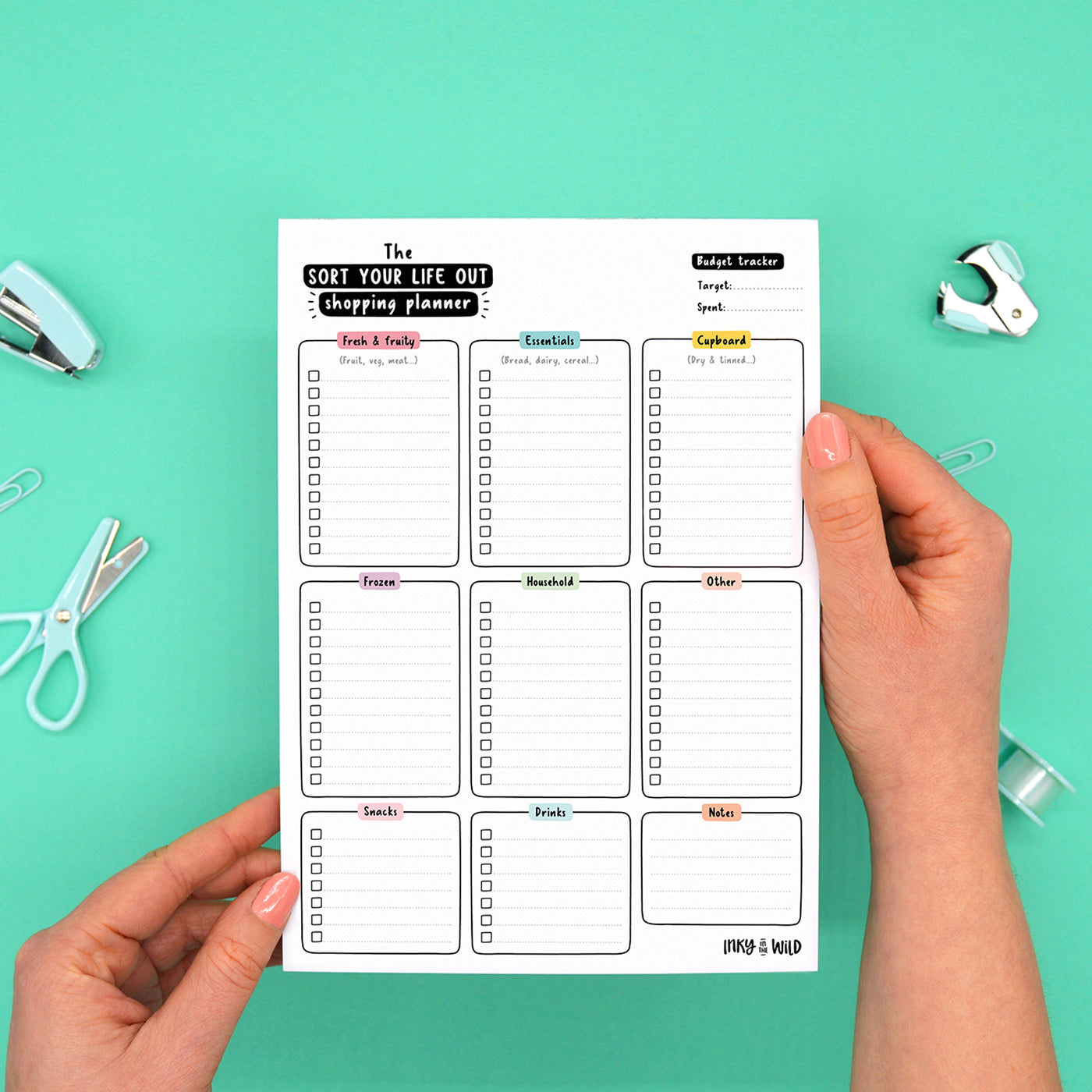 Sort Your Life Out Shopping Planner (A5)