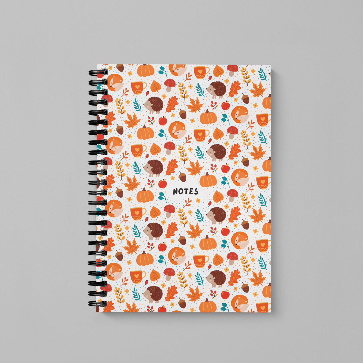 Autumn Forest Spiral Bound Notebook (A5)