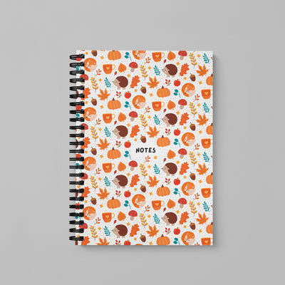 Autumn Forest Spiral Bound Notebook (A5)