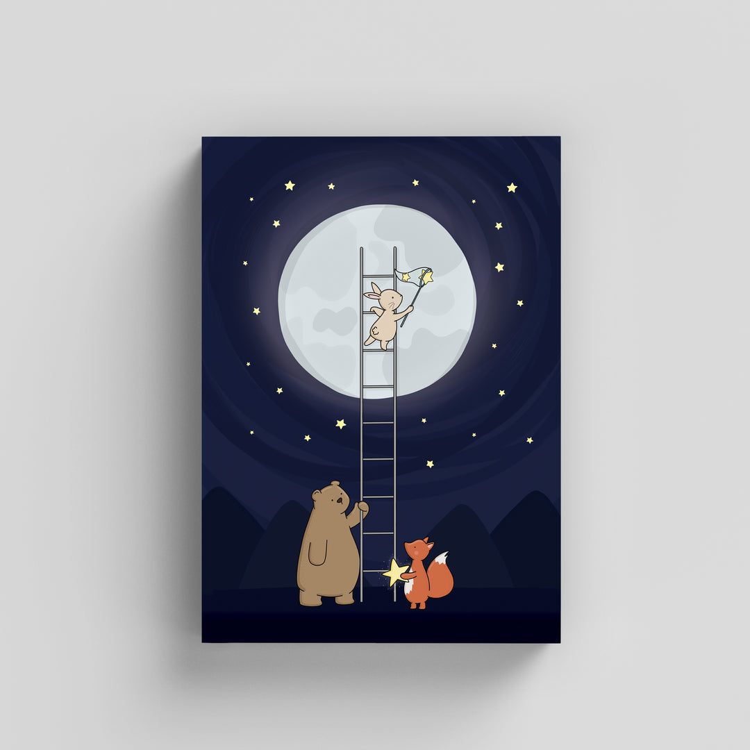 Inkadinkado Clear Timbres en Caoutchouc 4 x 8-inch-Woodland Wonderland