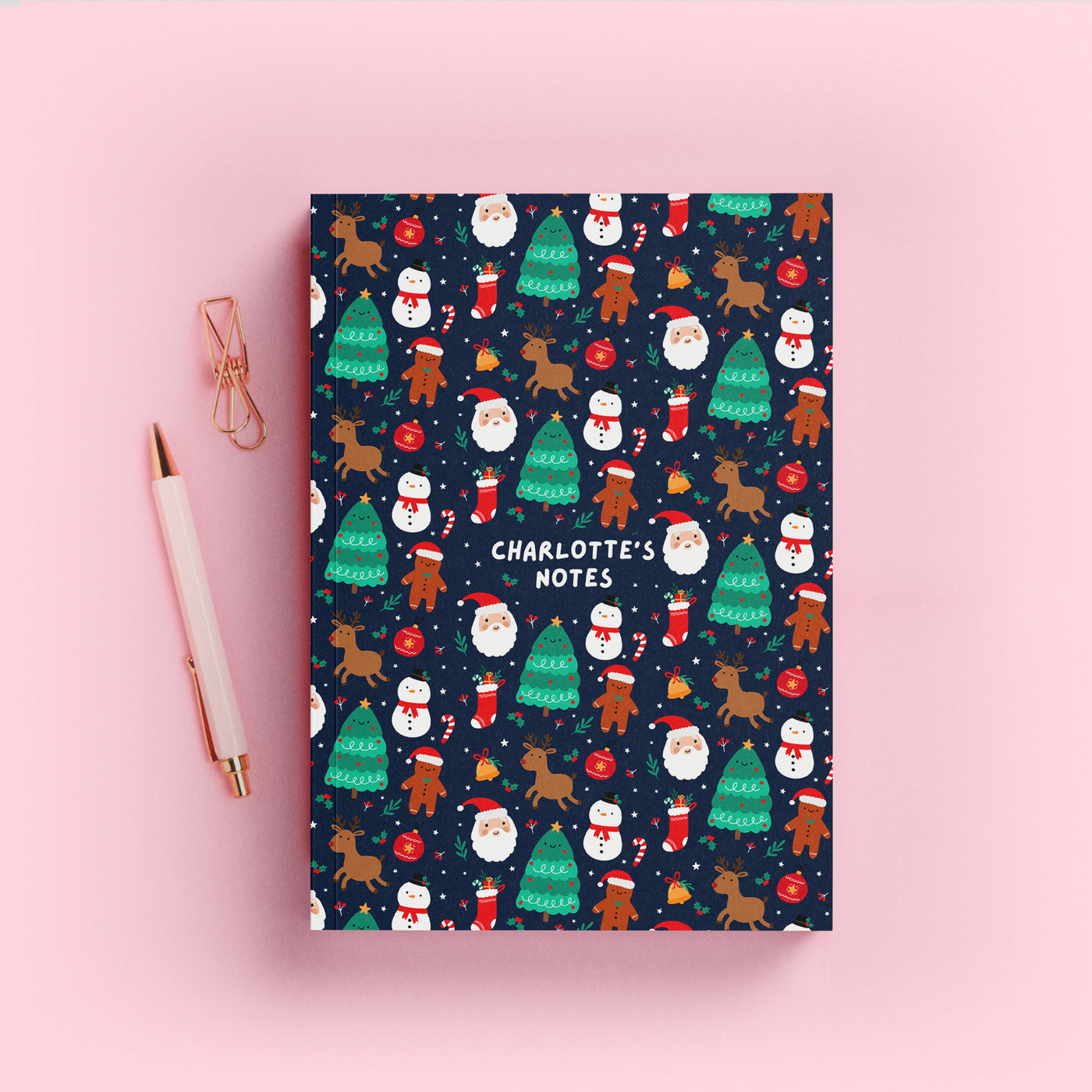 Christmas Cuties Hardback Notebook (A5)