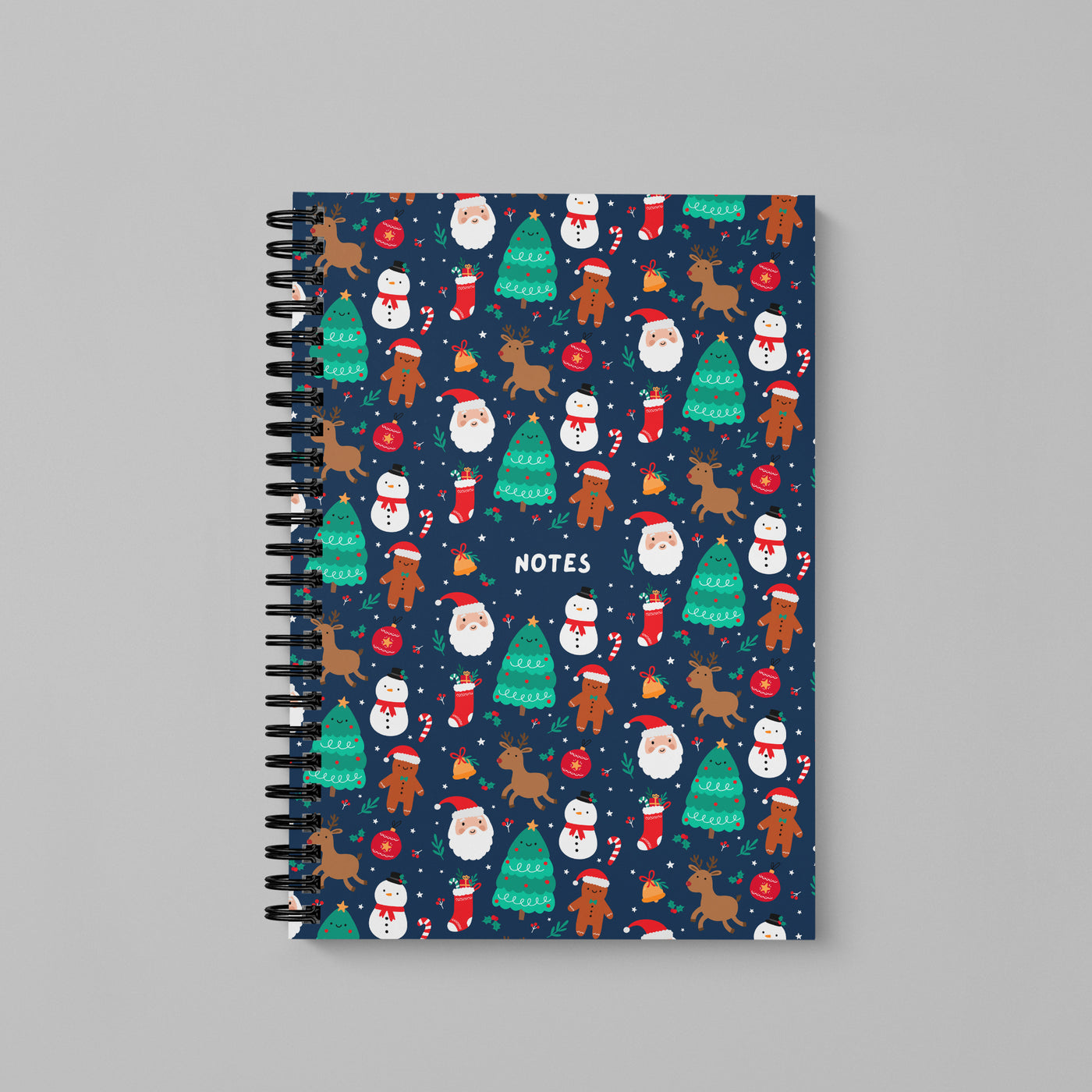 Christmas Cuties Spiral Bound Notebook (A5)
