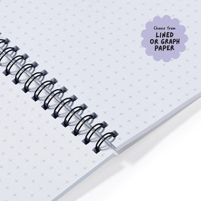 Let's Go On An Adventure Spiral Bound Notebook (A5)