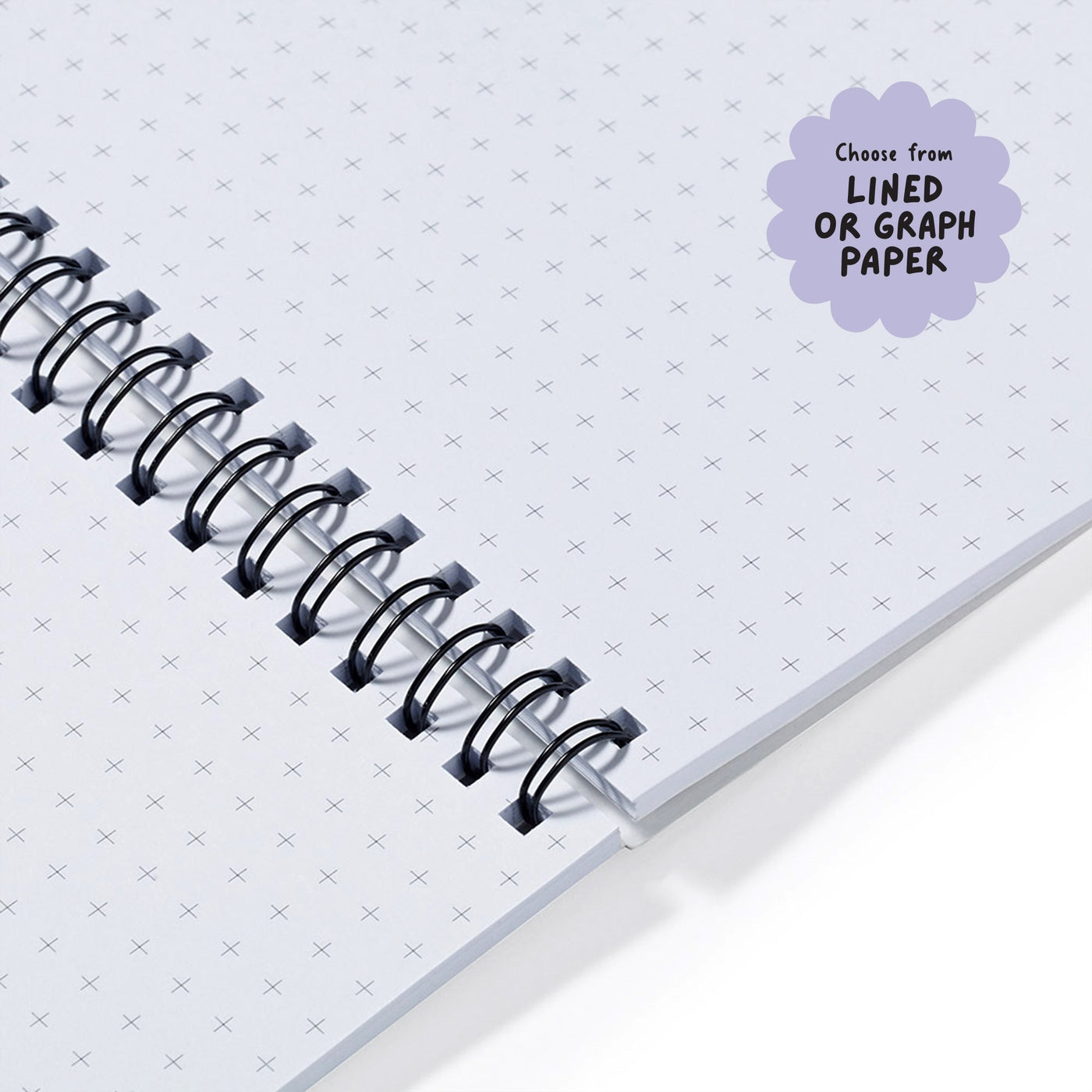Lazy Daisies Spiral Bound Notebook (A5)