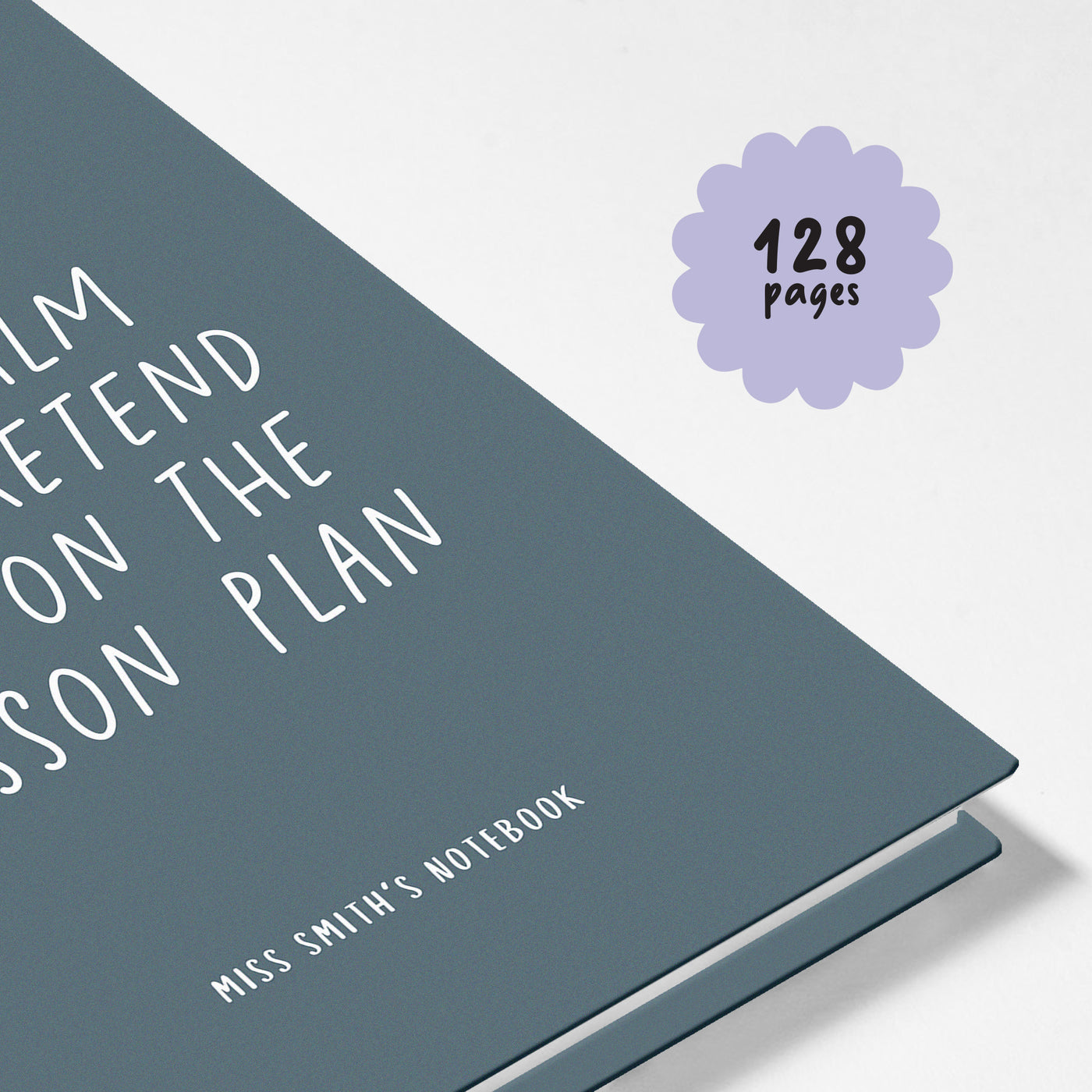 Keep Calm And Pretend It's On The Lesson Plan Hardback Notebook (A5)