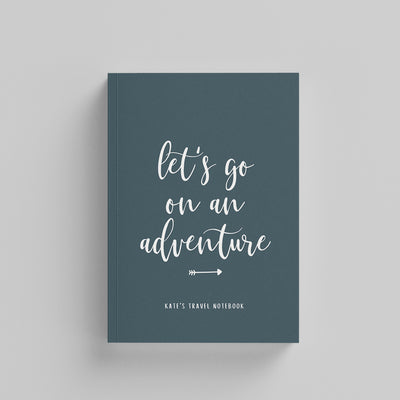 Let's Go On An Adventure Hardback Notebook (A5)