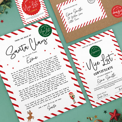 Personalised Letter From Santa Bundle