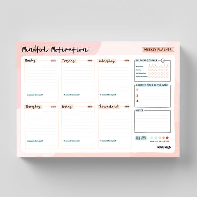 Mindful Motivation Weekly Planner (A4)