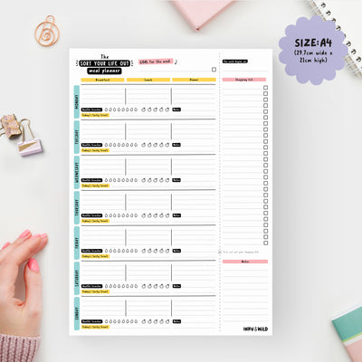 Sort Your Life Out Meal Planner (A4)