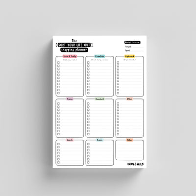 Sort Your Life Out Shopping Planner (A5)