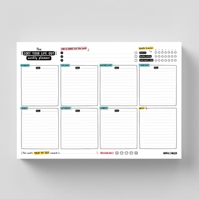 Sort Your Life Out Weekly Planner (A4)