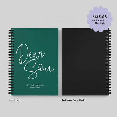 Dear Son Spiral Bound Notebook (A5)