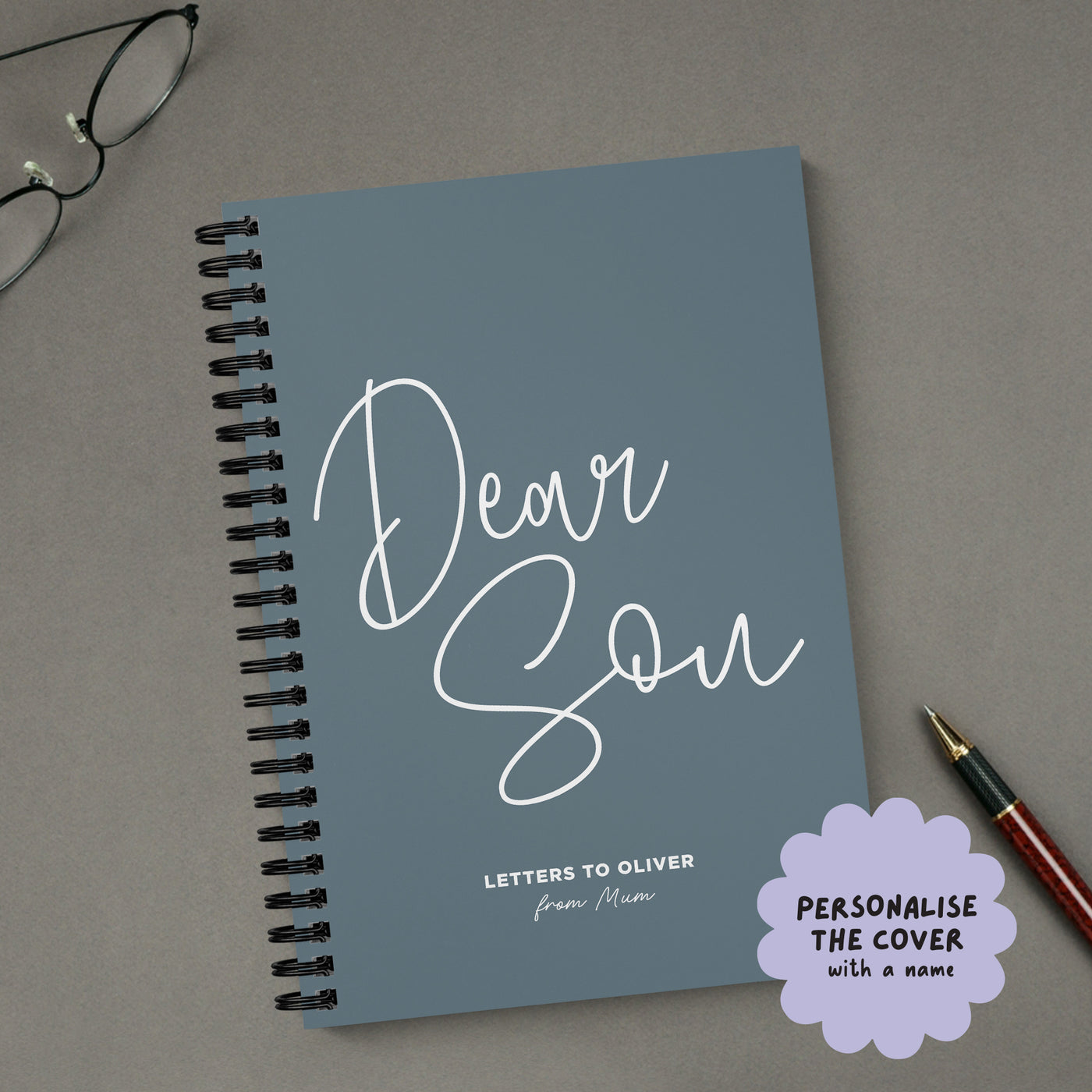 Dear Son Spiral Bound Notebook (A5)