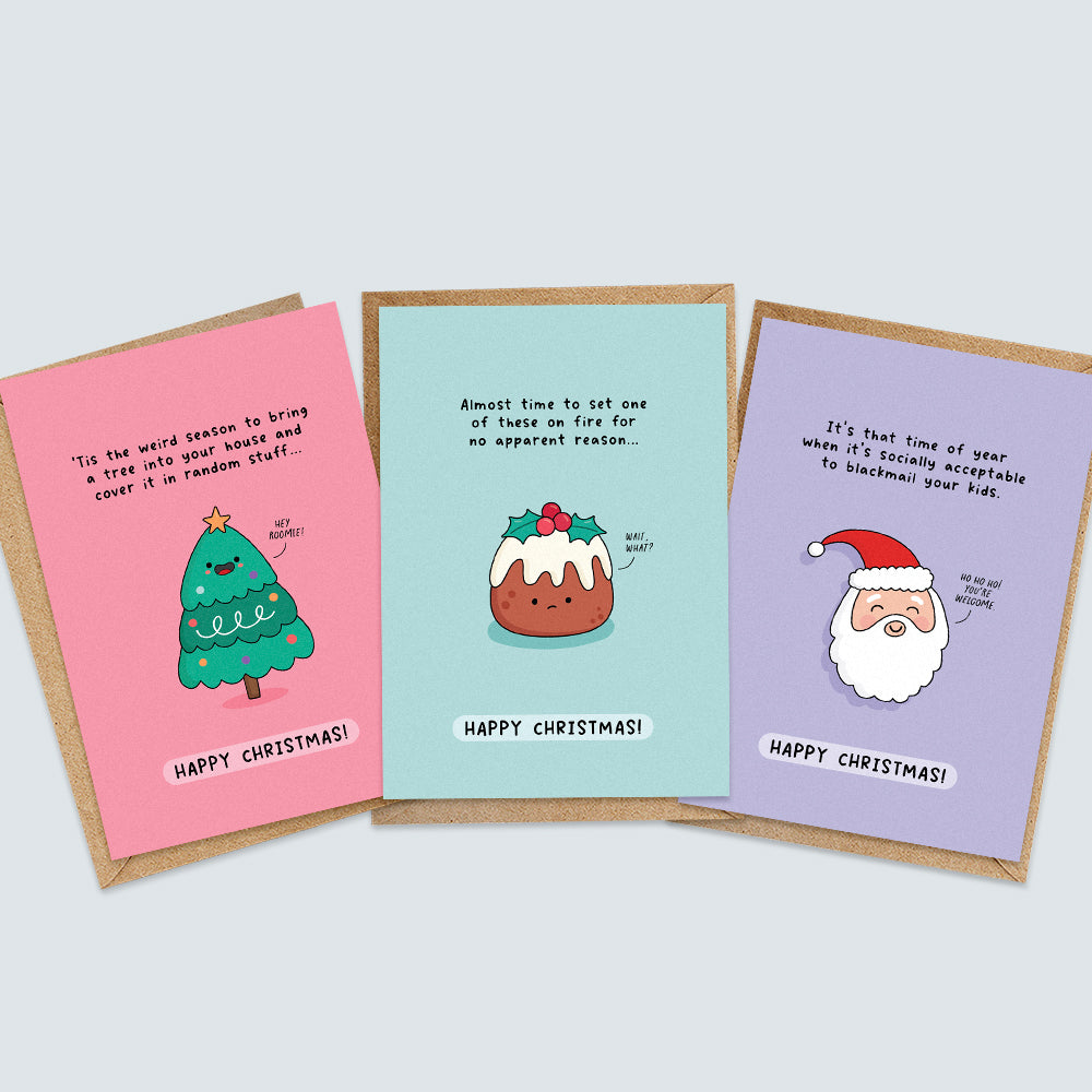 Weird Christmas Traditions Card Multi-Pack