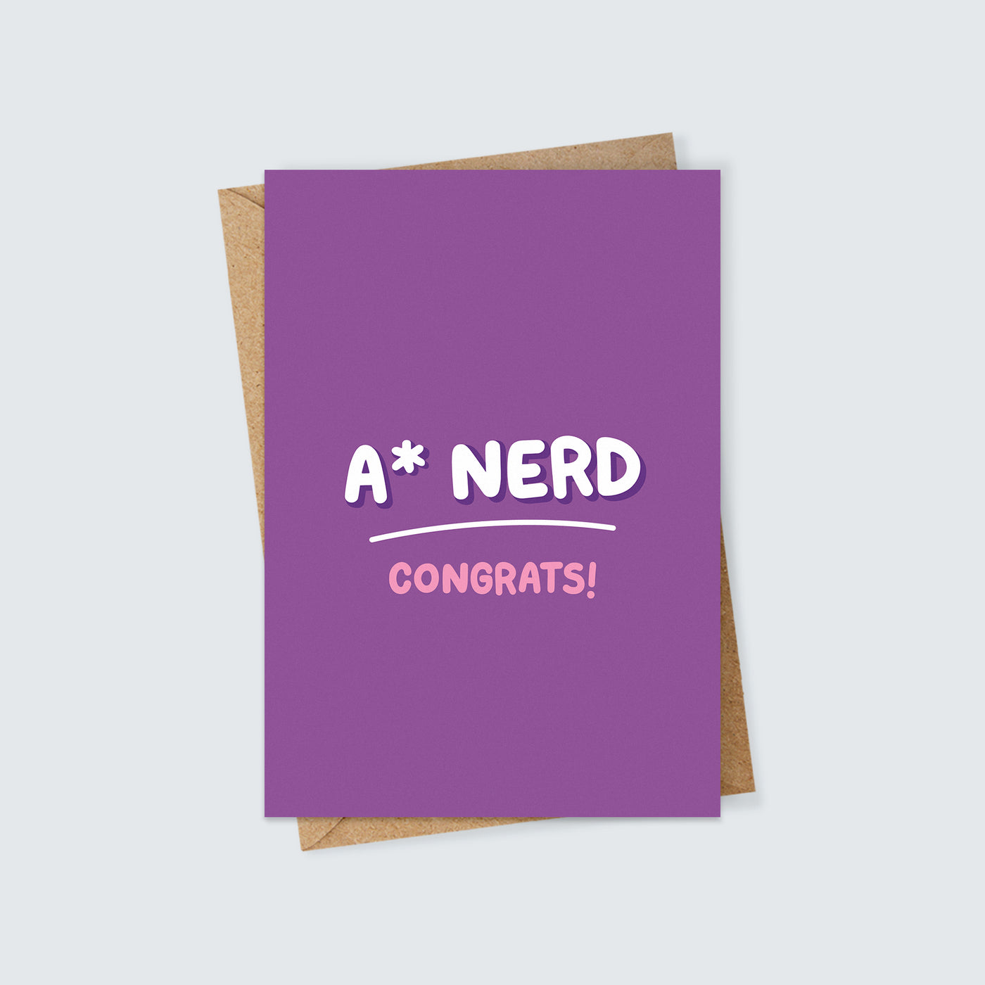 A* Nerd Exam Results Card
