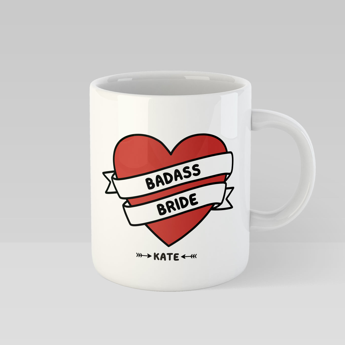 Badass Bride Personalised Mug
