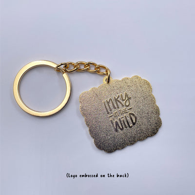 Be Kind to Your Mind Enamel Keychain