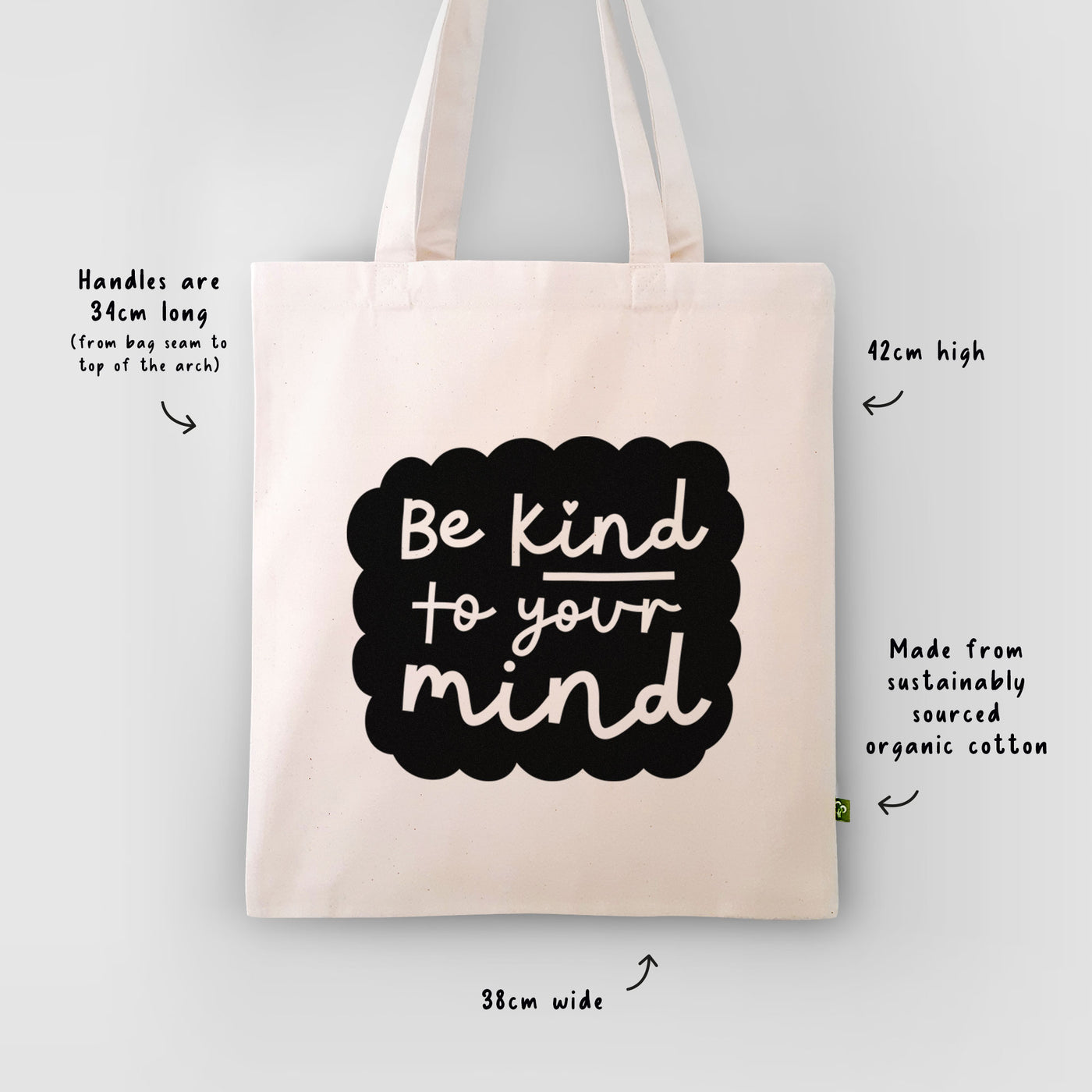 Be Kind to Your Mind Tote Bag