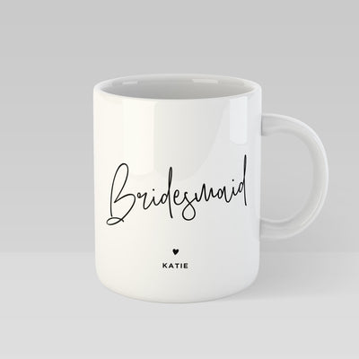 Bridesmaid Personalised Mug