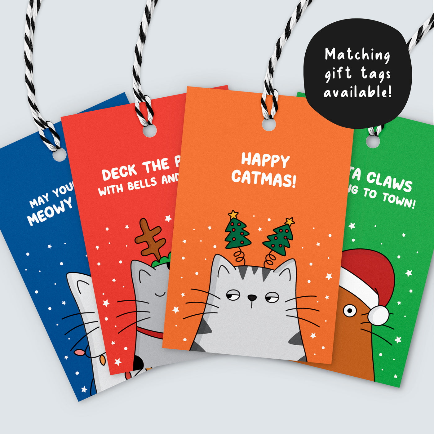 Cats at Christmas Wrapping Paper