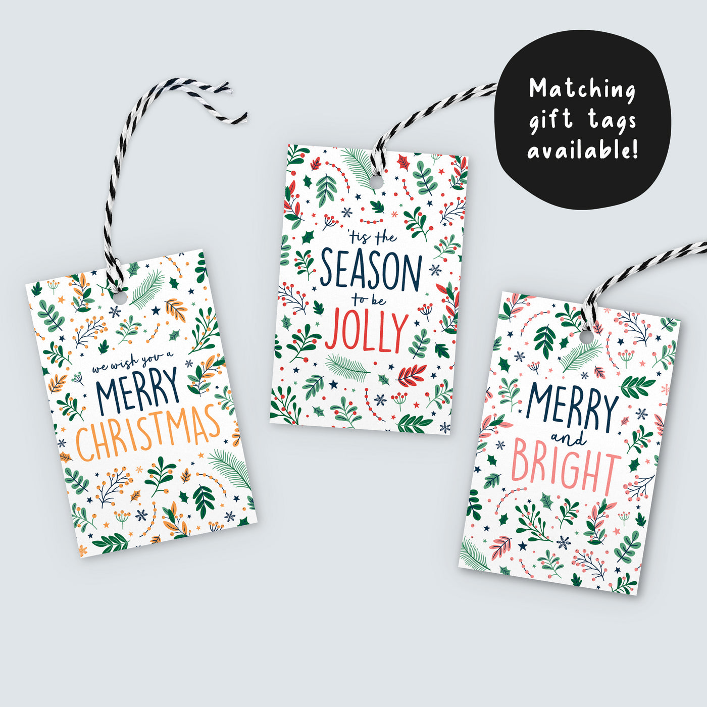 Illustrated Christmas Wrapping Paper