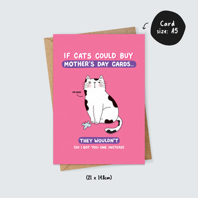 Funny Mother's Day Cat Card