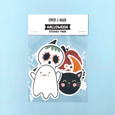 Halloween 6-Piece Vinyl Sticker Pack