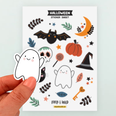 Halloween Sticker Sheet (A5)