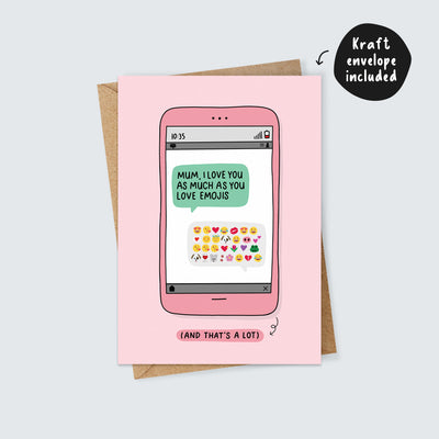 Emoji Mum Card