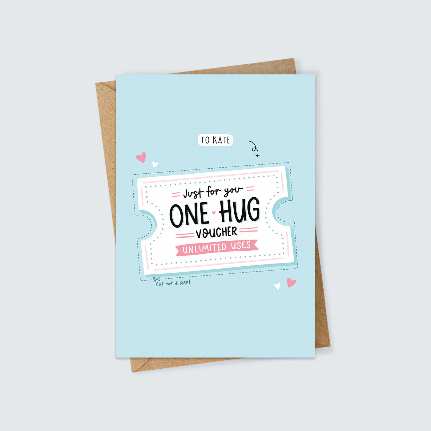 One Hug Voucher Card