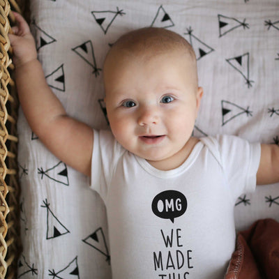 OMG We Made This Personalised Baby Bodysuit