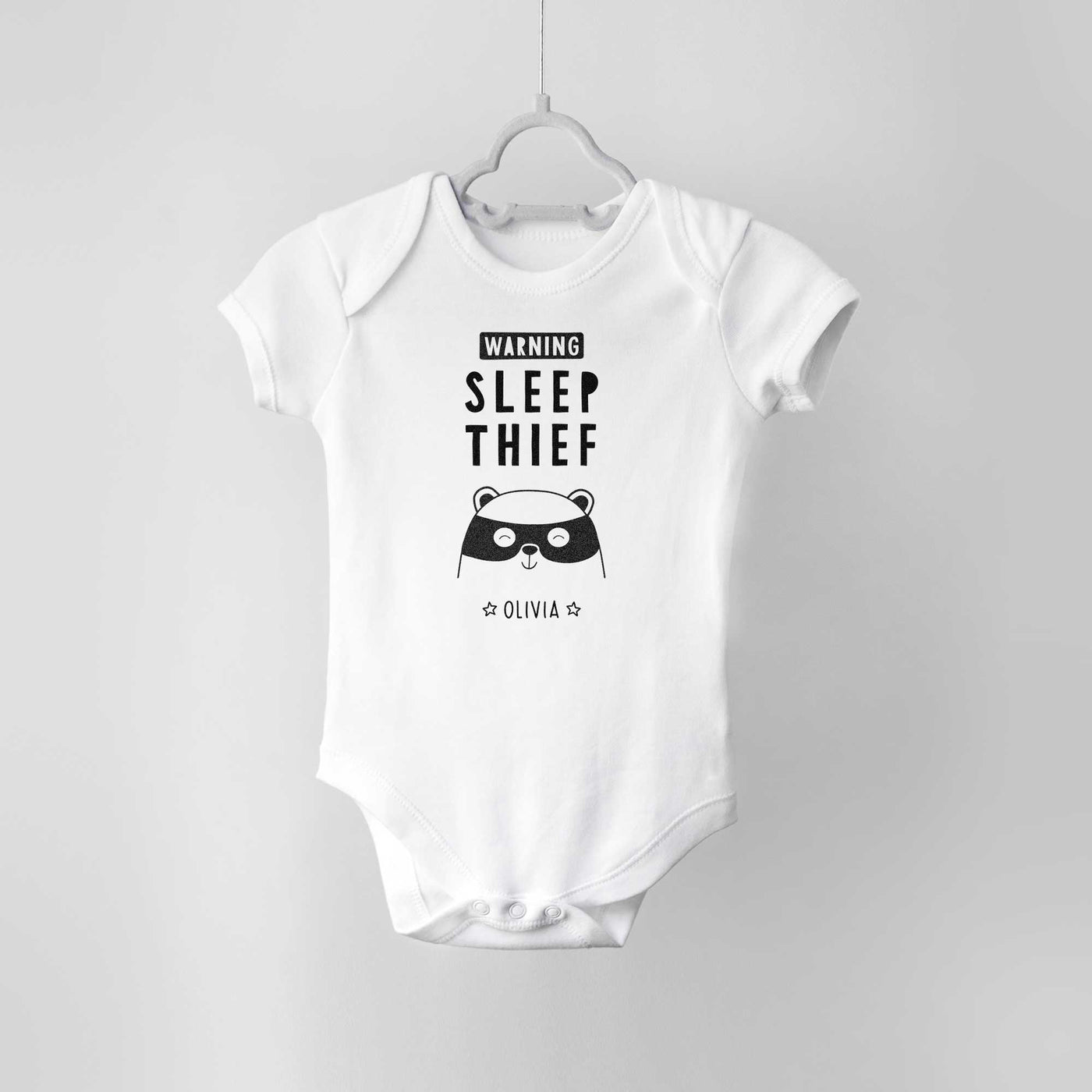 Sleep Thief Personalised Baby Bodysuit