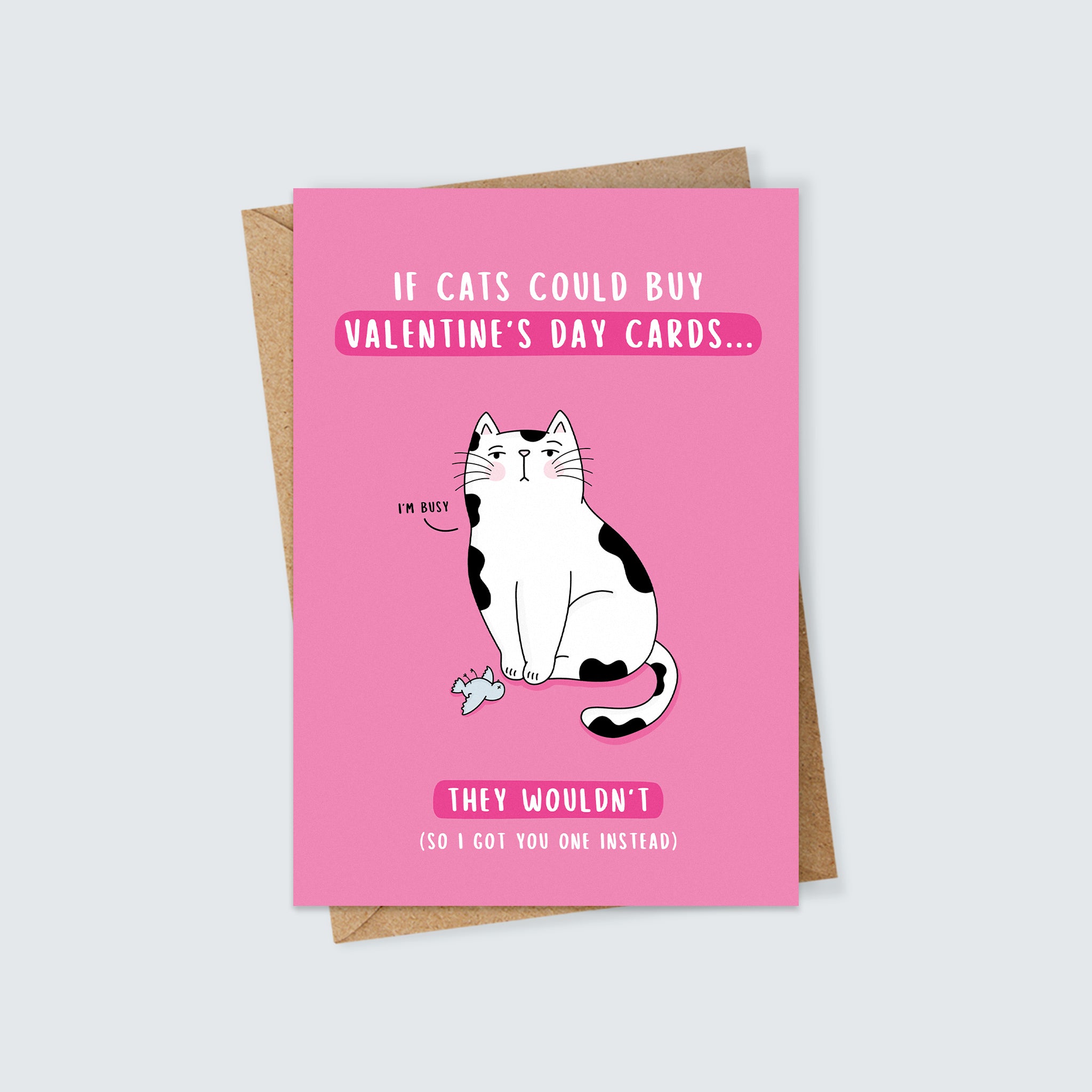 Grumpy Cat Valentine's Day Card – Inky in the Wild