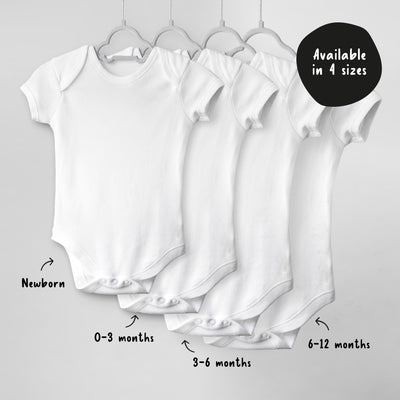 Almost as Cute as the Cat Personalised Baby Bodysuit