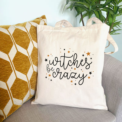 Witches Be Crazy Tote Bag