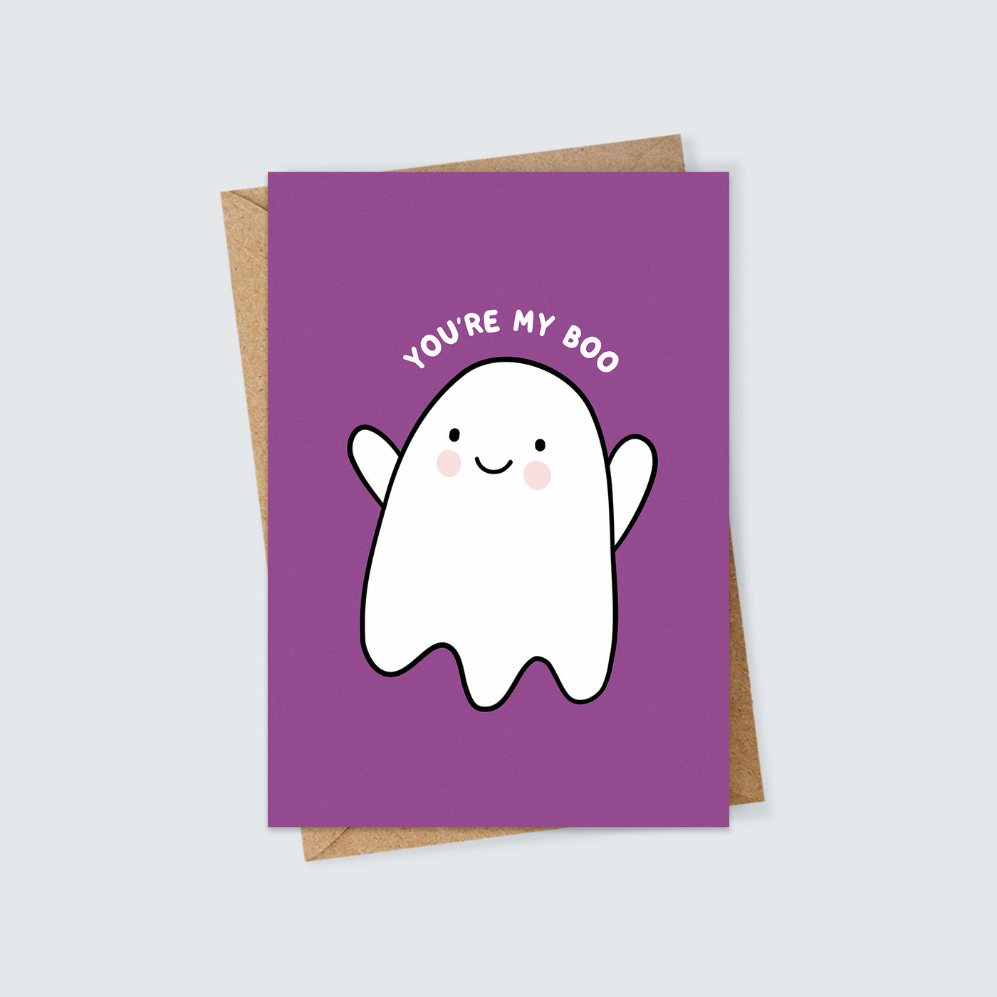 You're My Boo Cute Ghost Card